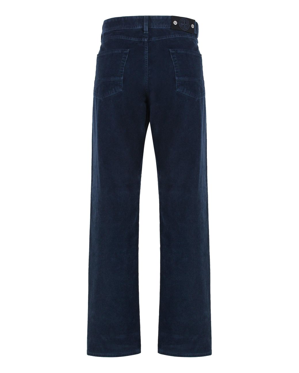 Stone Island Blue Five-Pocket Regular Straight Jeans for men