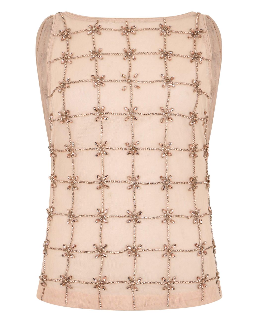 Pinko Natural Top Without Sleeves
