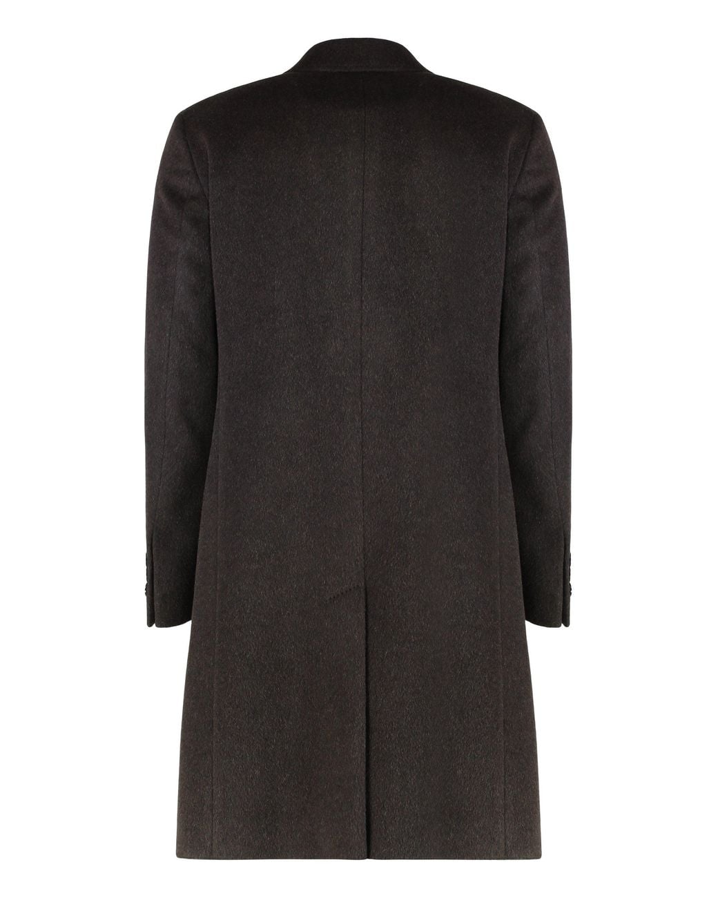 Boss Black Double-Breasted Coat for men