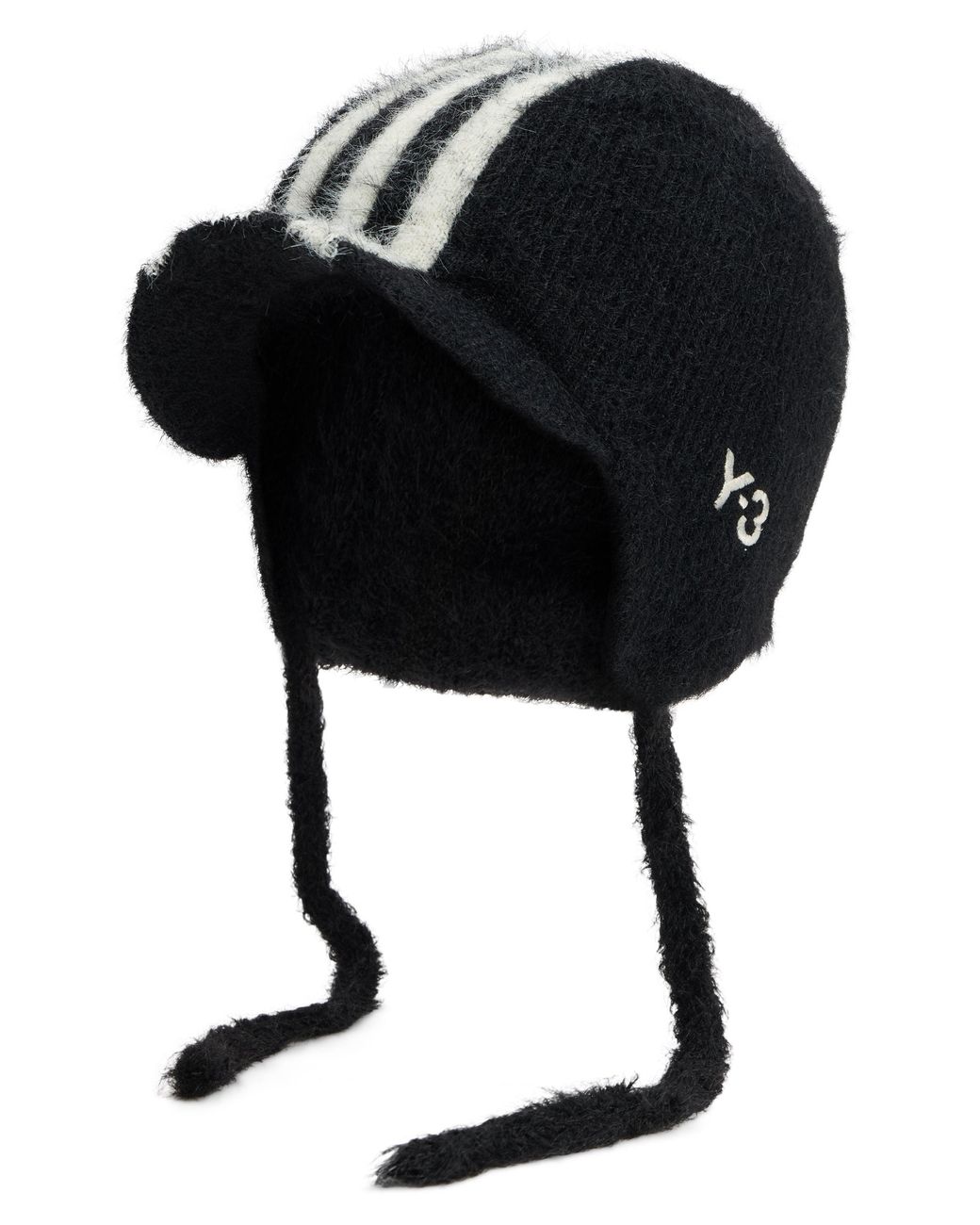 Y-3 Black Cotton Hat