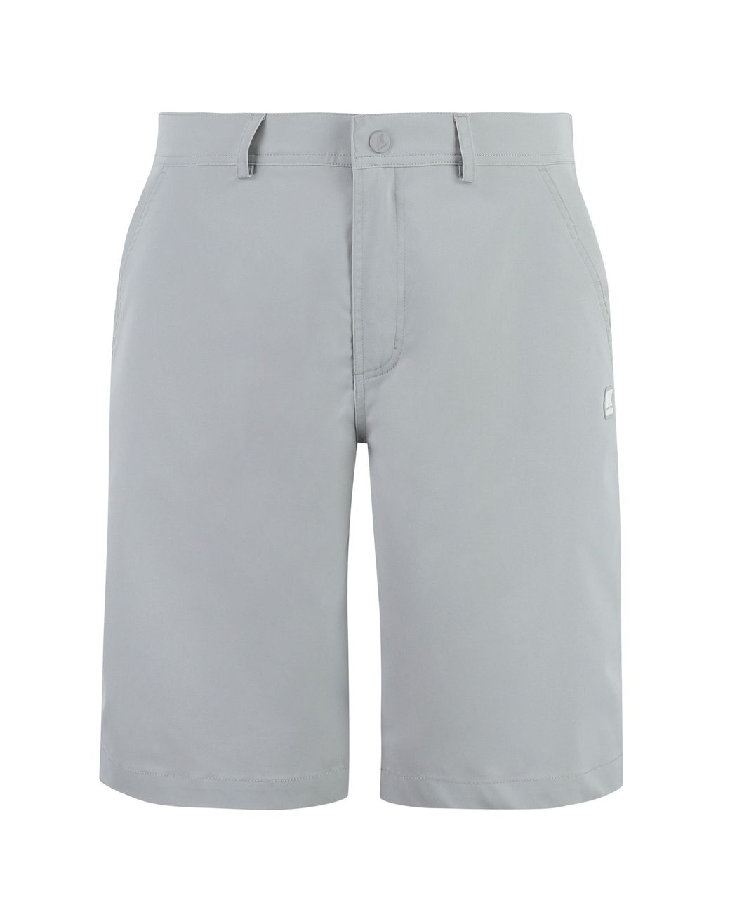 K-Way Gray Cargo Shorts for men