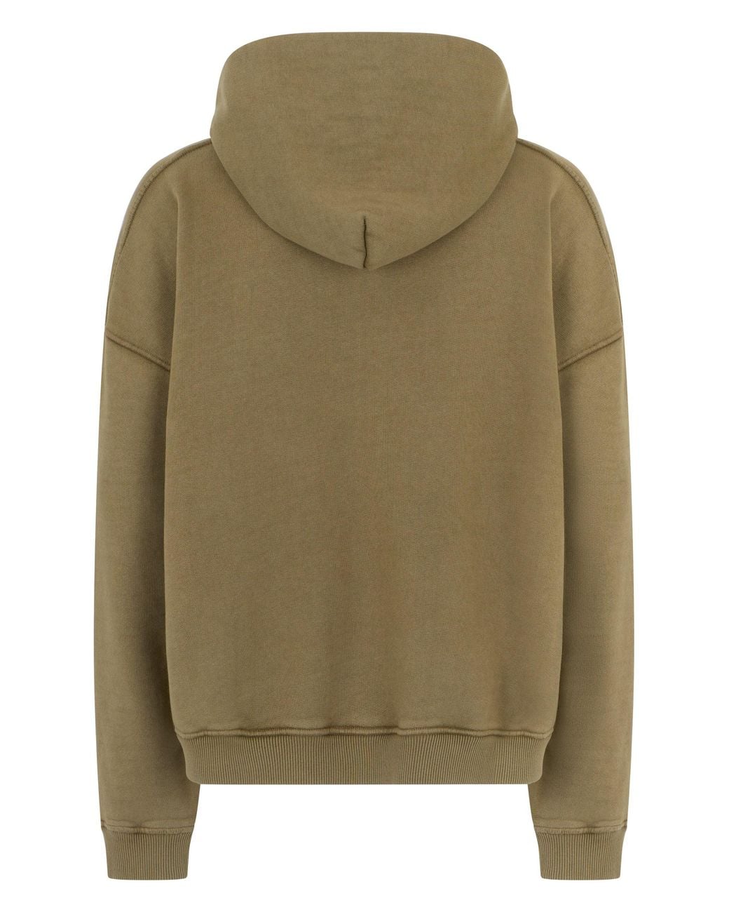 Represent Green Hooded Sweatshirt Cotton Jumpers for men