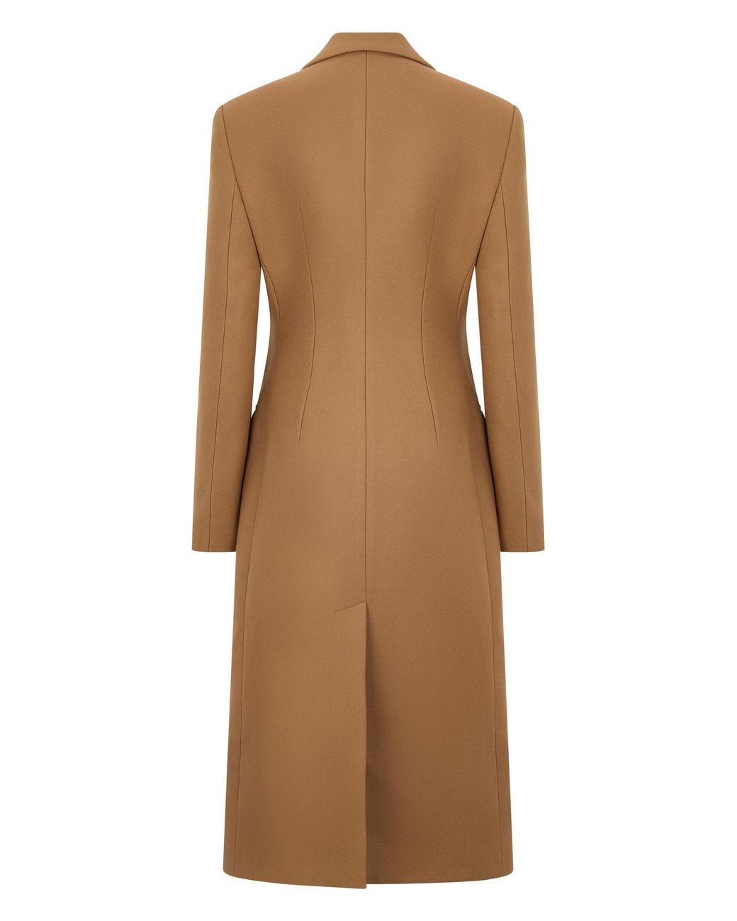 Balenciaga Natural Long Coat With Pockets