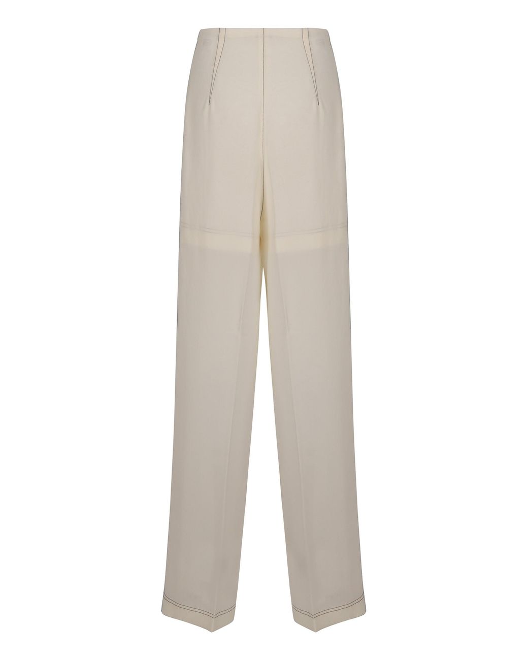 Philosophy Di Lorenzo Serafini White Cotton Blend Trousers