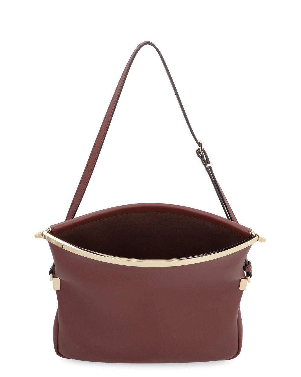 Tod's Purple Calf Leather Shoulder Bag