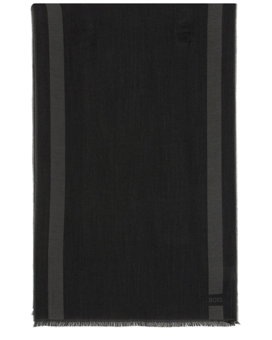 Boss Black Scarf for men
