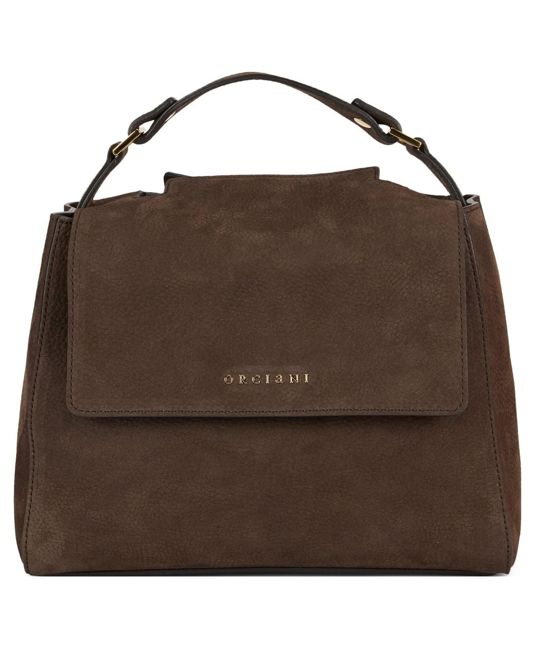 Orciani Brown Handbag Sveva Nabucco Small
