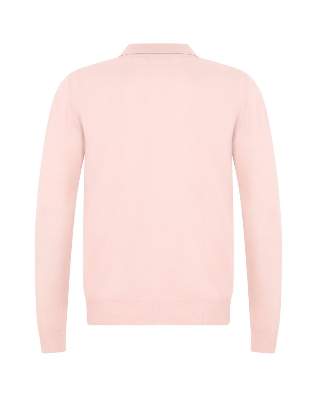 Slowear Pink Polo Neck Sweater for men