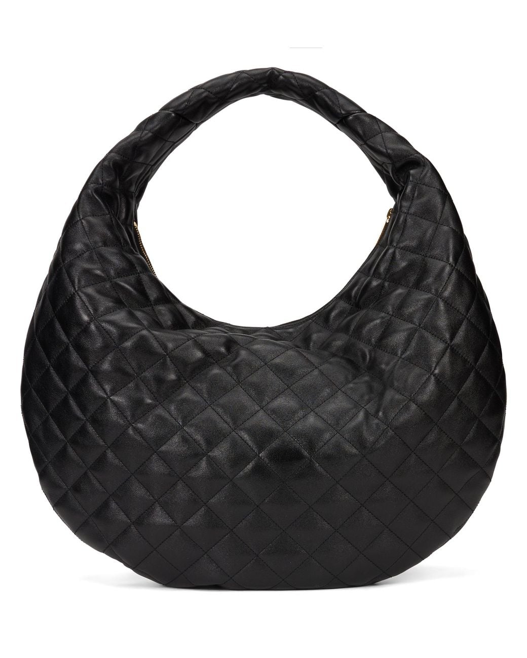 Saint Laurent Black Hobo Bag Icare Quilted Nappa Lambskin Handbags