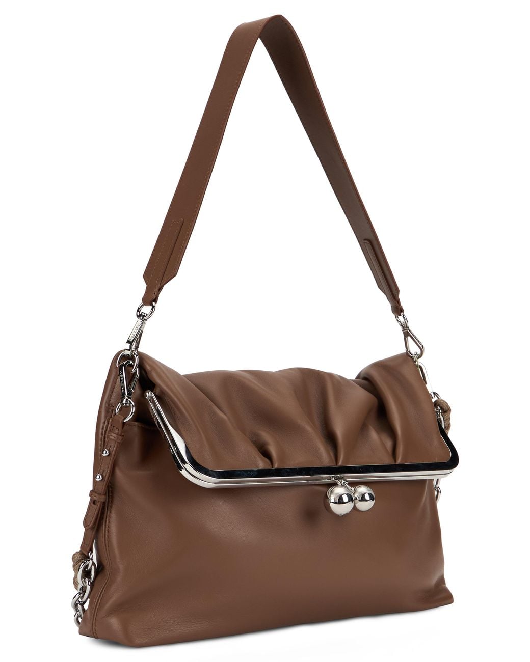 Weekend by Maxmara Brown Shoulder Bag Pasticcino
