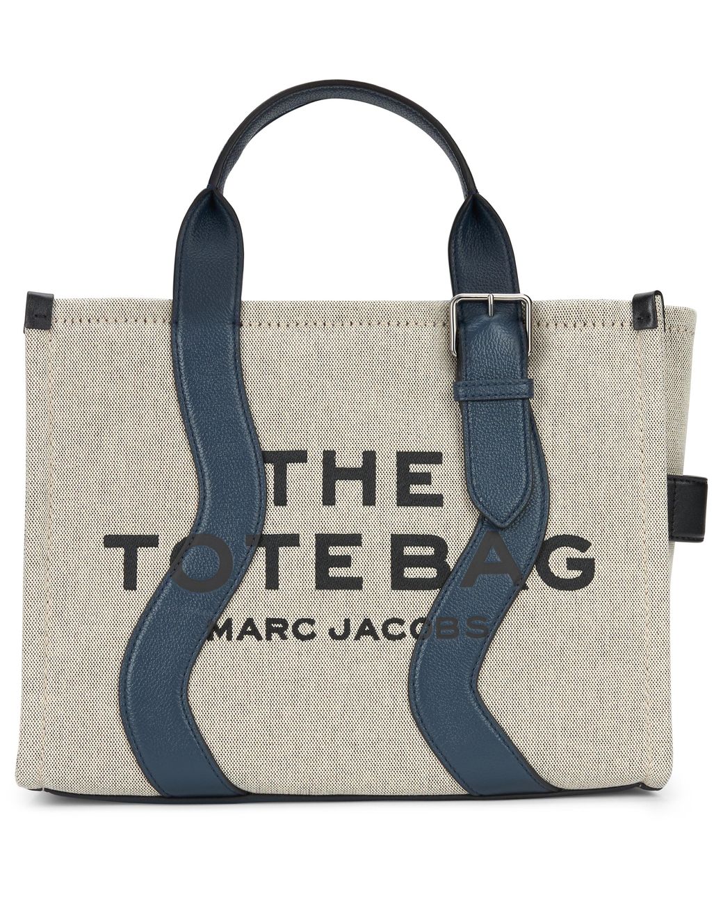 Marc Jacobs Blue Canvas Tote Bag