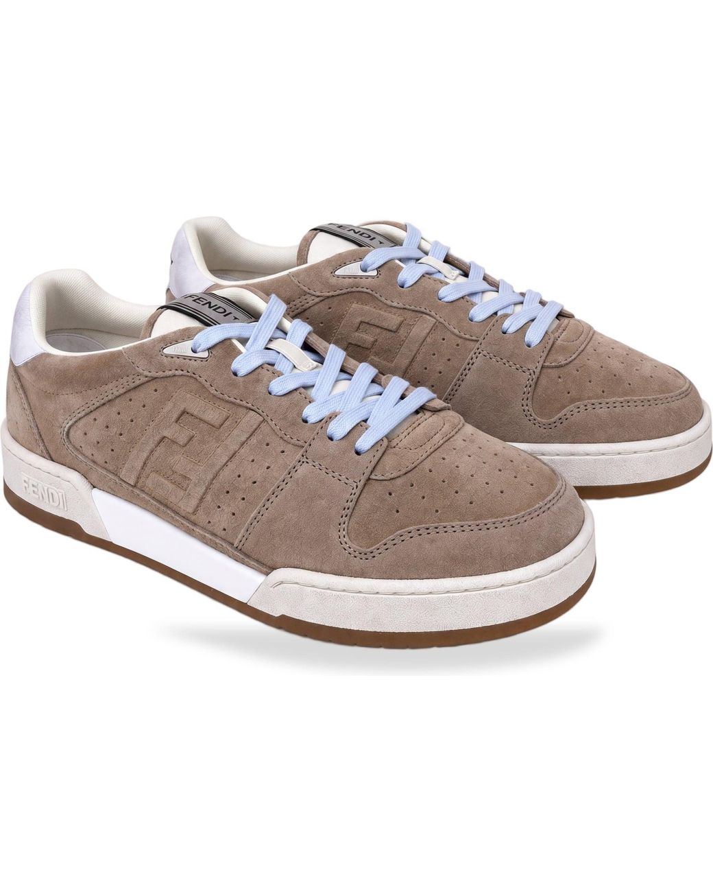 Fendi Brown Sneakers Match for men
