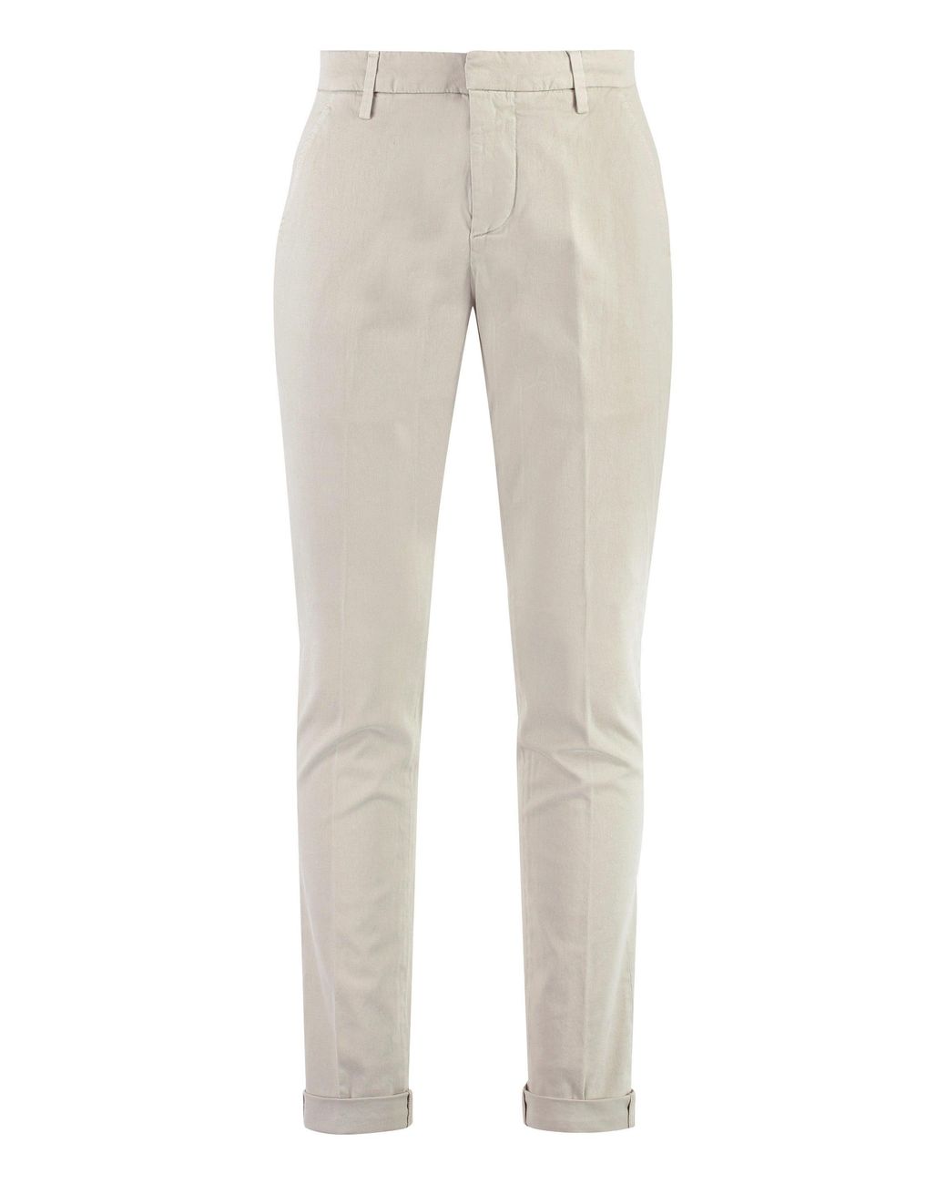 Dondup Natural Gaubert Cotton Chino Trousers for men