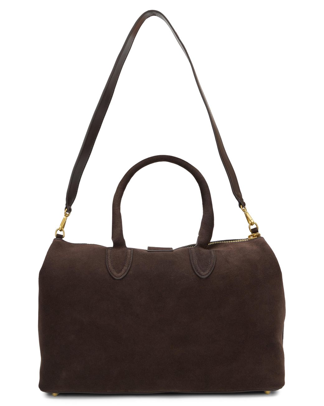 Schell Black Suede Handbag