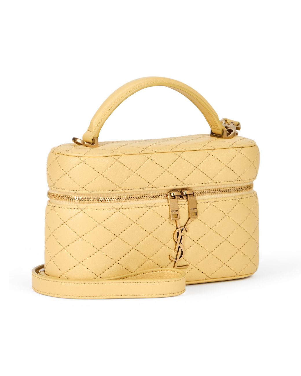 Saint Laurent Metallic Vanity Bag Gaby