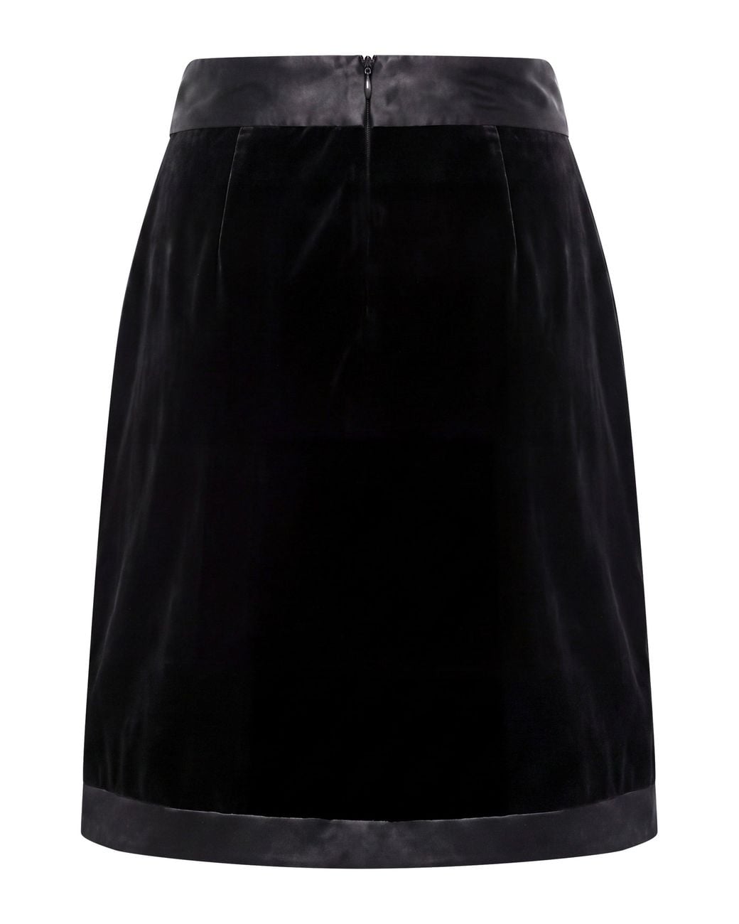 Saint Laurent Black Velvet Leggings