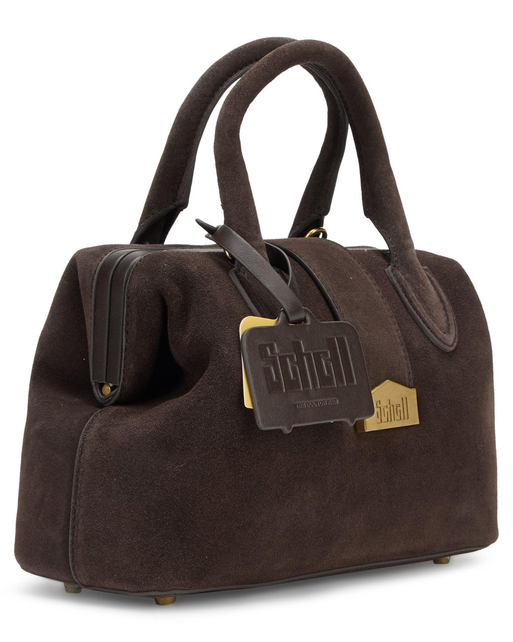 Schell Black Small Doctor Handbag