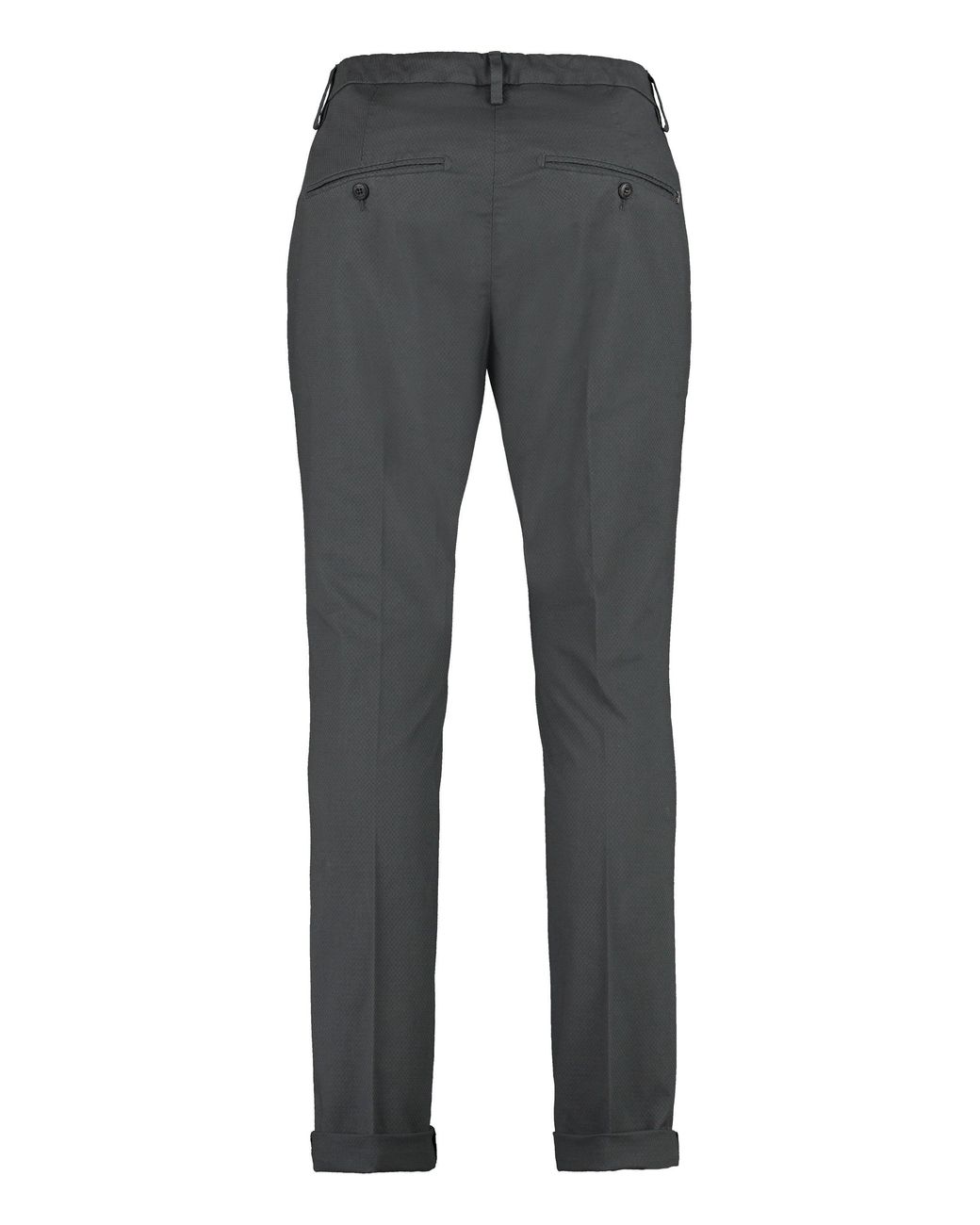 Dondup Gray Gaubert Stretch Cotton Trousers for men