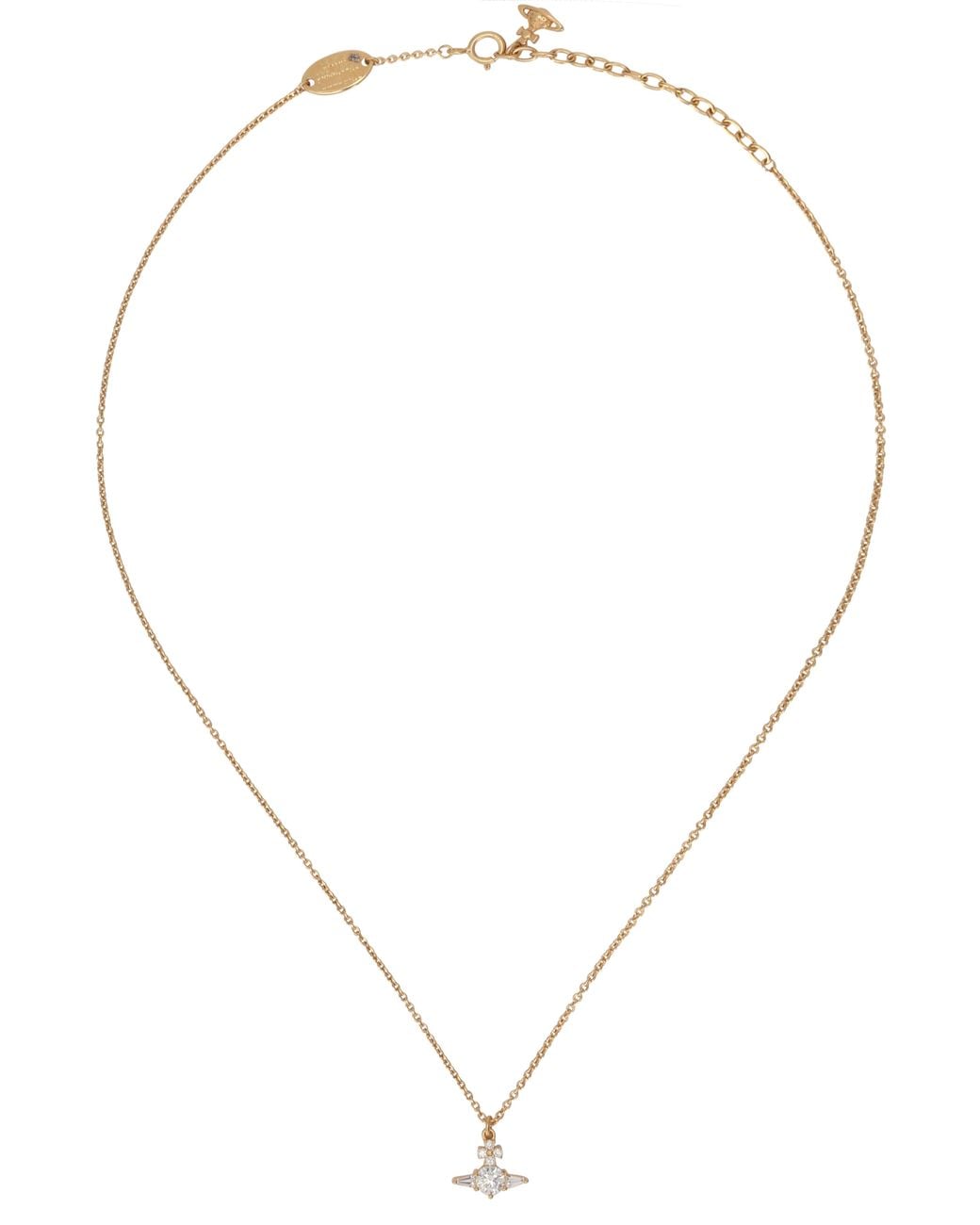 Vivienne Westwood Metallic Necklace With Pendant