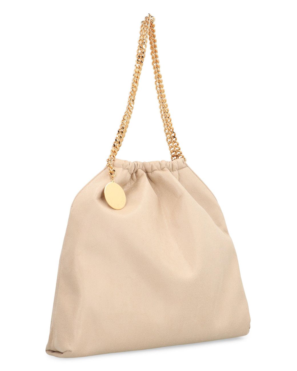 Stella McCartney Natural Falabella Bag With Drawstring