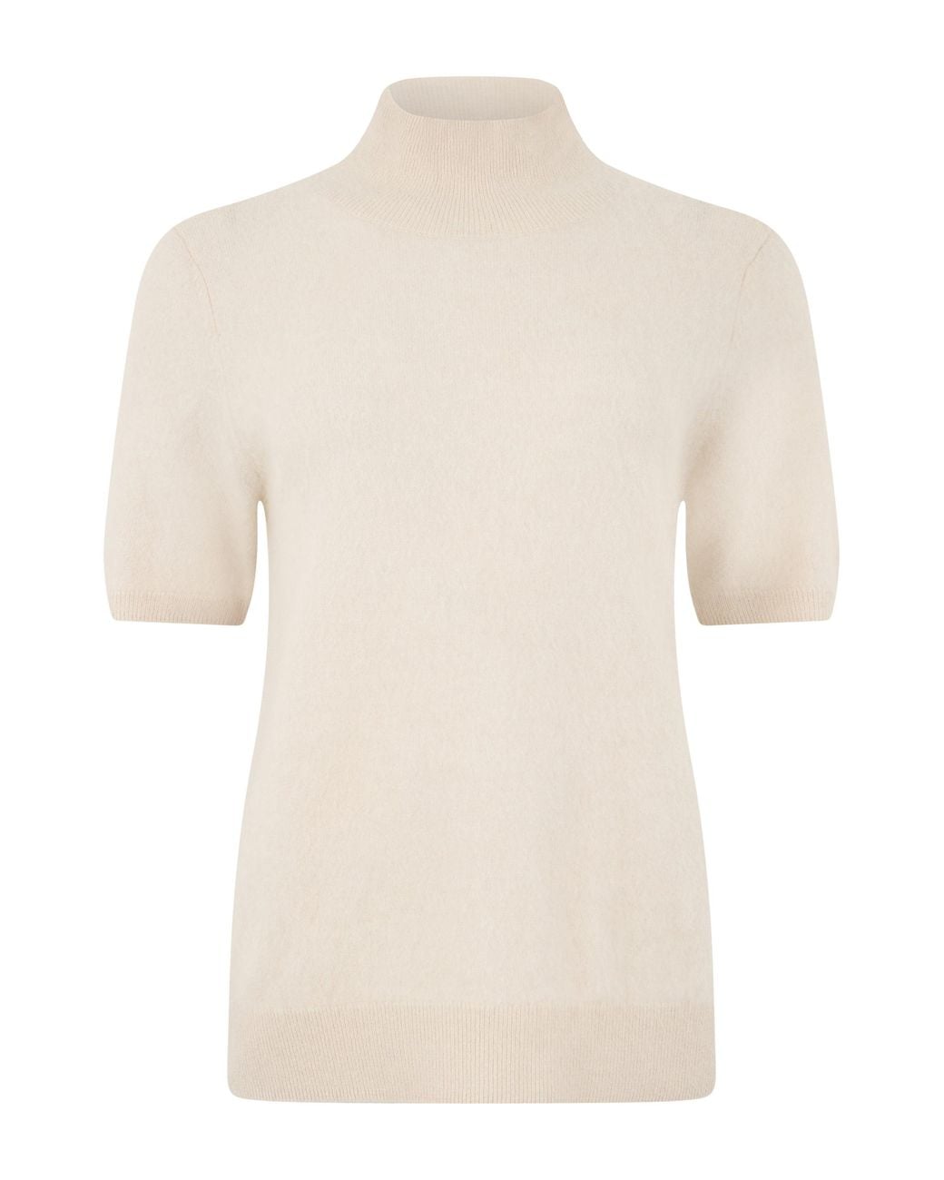 Max Mara Natural Short-Sleeved Sweater