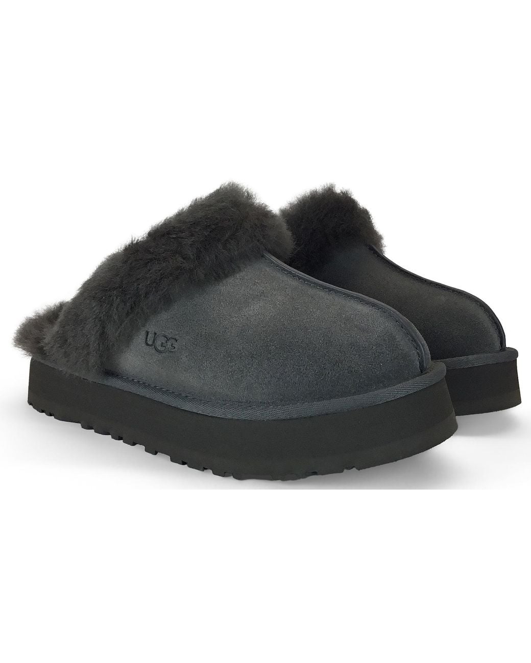 Ugg Black Slippers Disquette