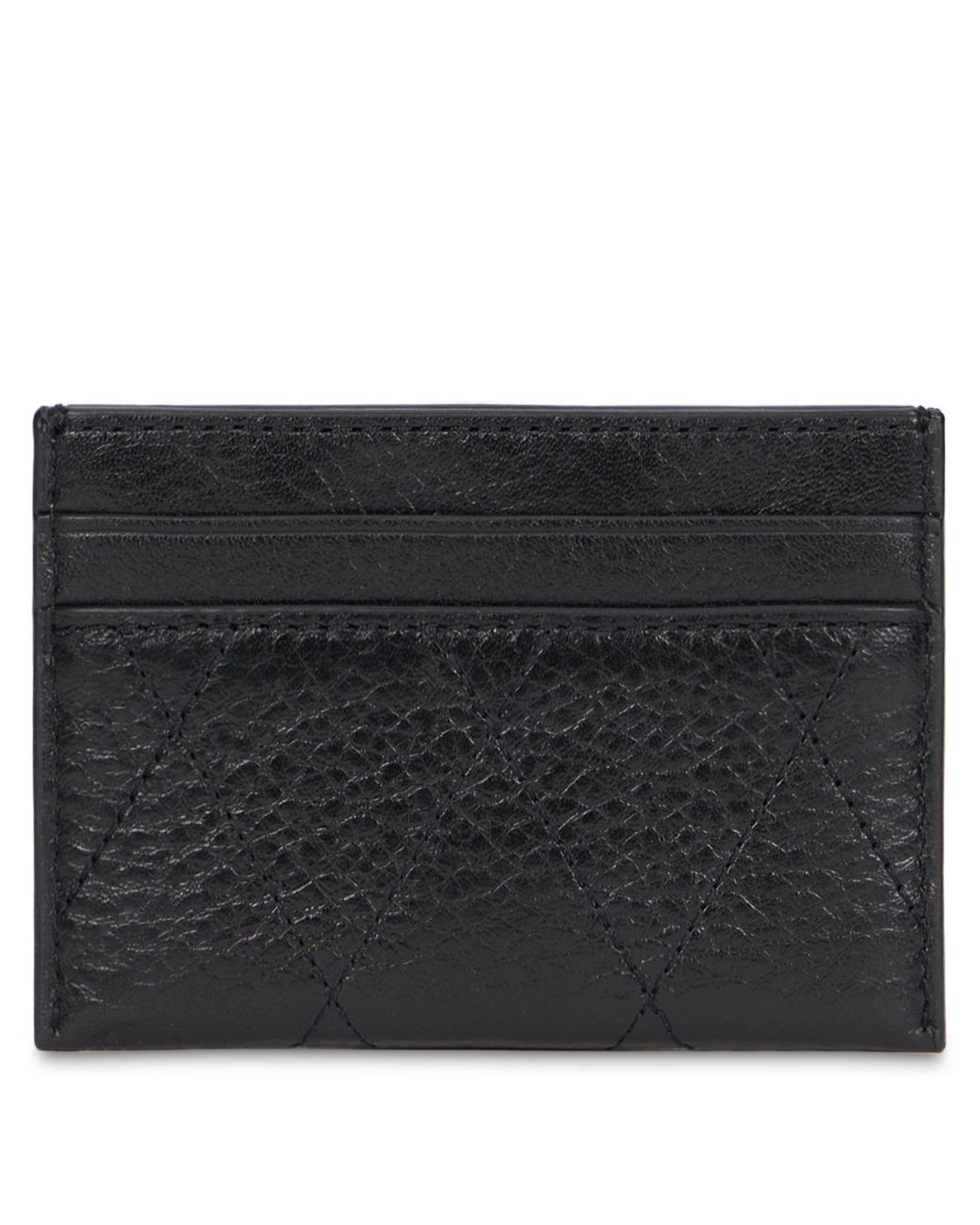 Tory Burch Black Leather Card Holder