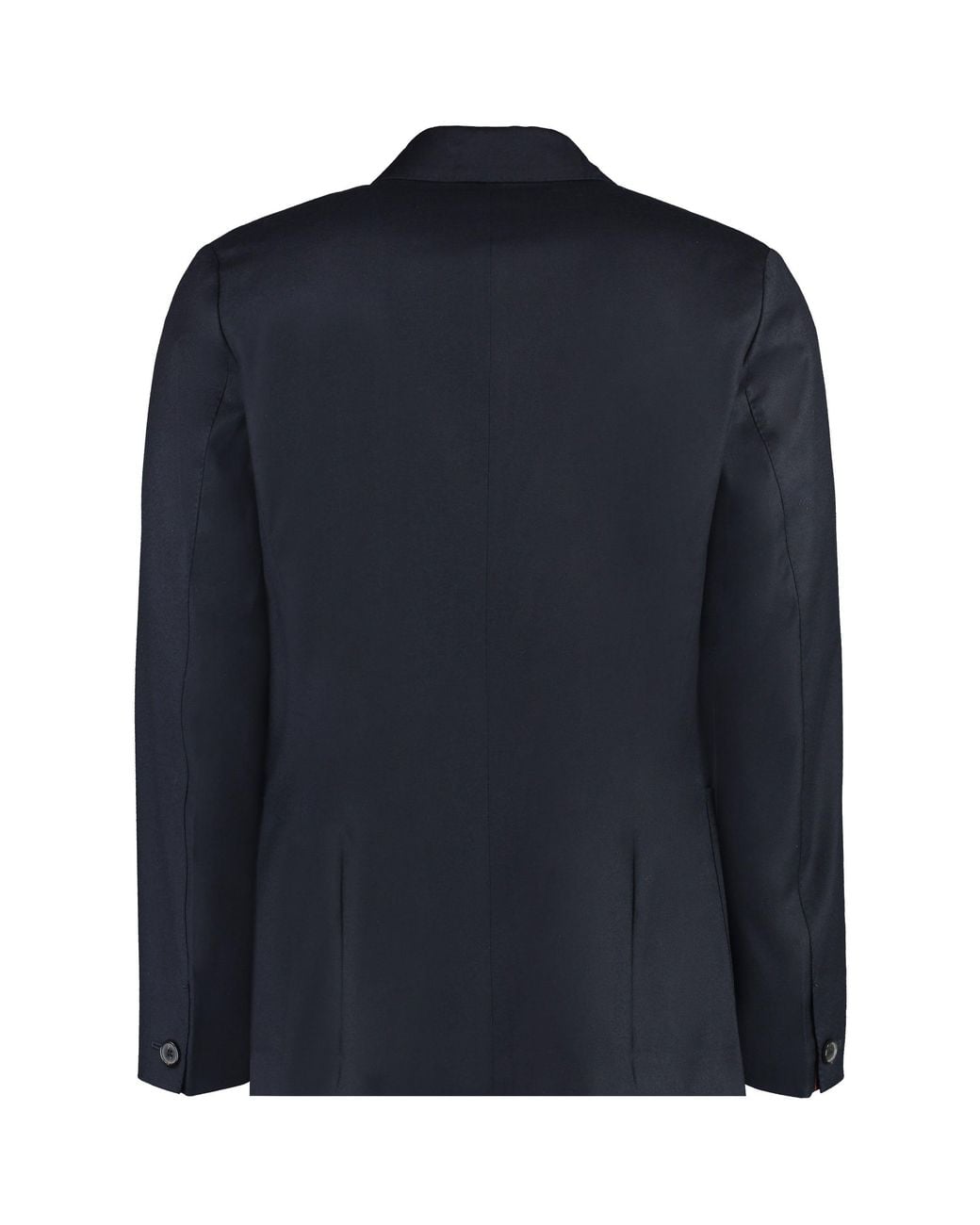 Paul Smith Blue Wool-Cashmere Blend Two-Button Blazer For for men