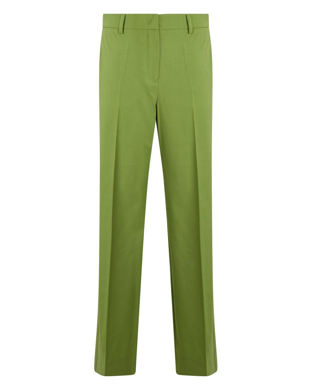 Weekend by Maxmara Green Virgin Wool Pants