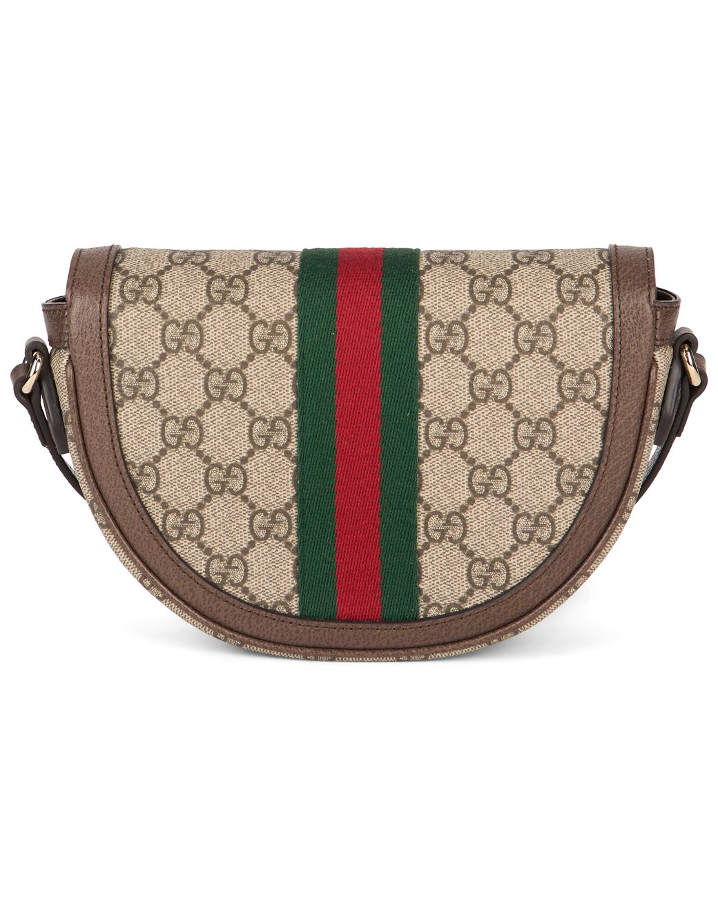 Gucci Brown Shoulder Bag Ophidia Polyurethane