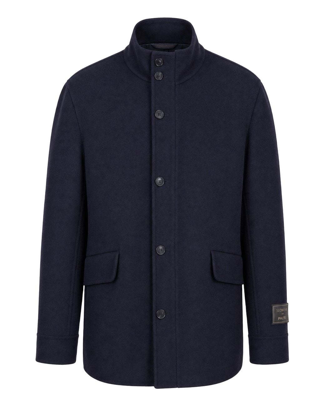 Slowear Blue Jacket Made Of Blended Wool for men