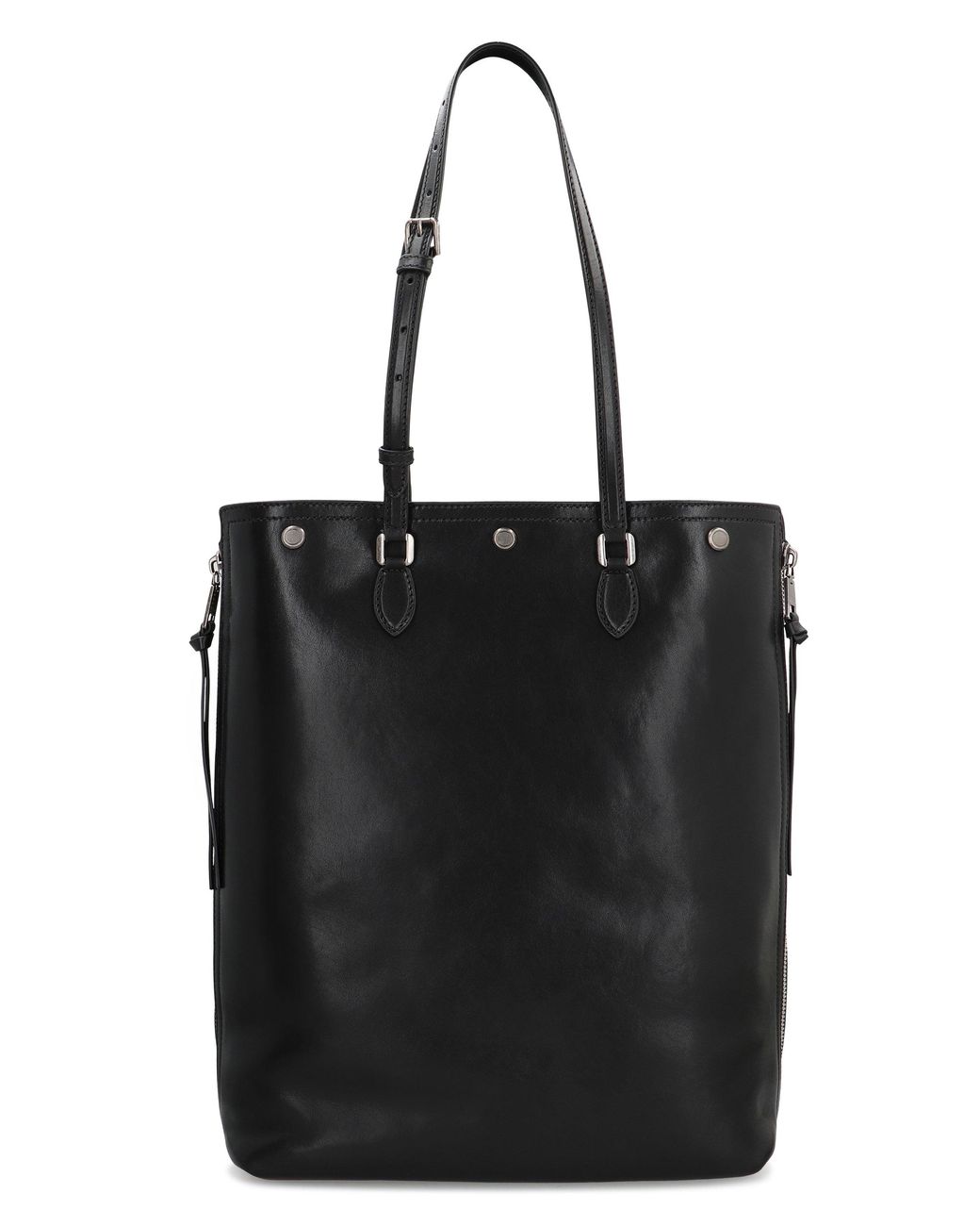 Dolce & Gabbana Black Dolce & Gabbana Leather Shopping Bag for men