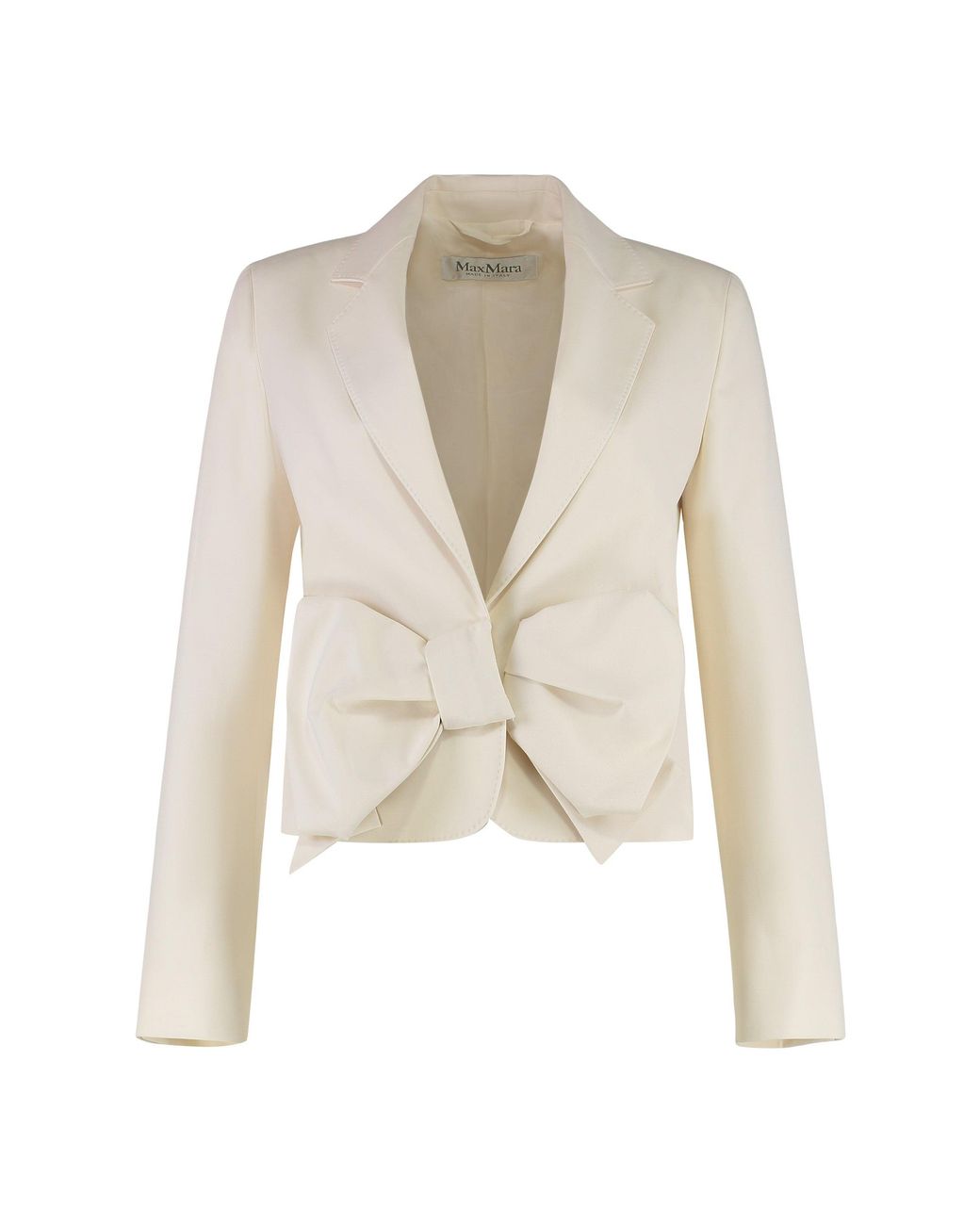 Max Mara White Asturie Cotton Jacket