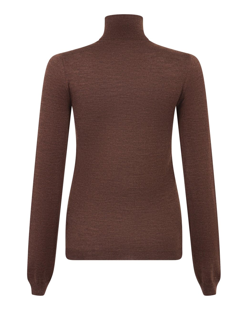Maison Margiela Brown Turtleneck Sweater Virgin Wool