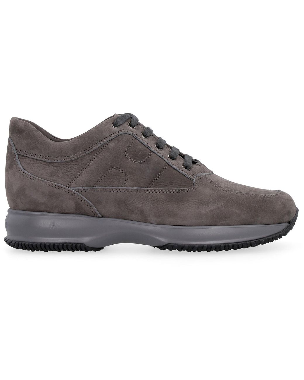 Hogan Brown Premium Leather Sneakers for men