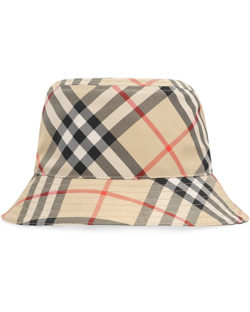 Cappello da pescatore di Burberry in Natural da Uomo