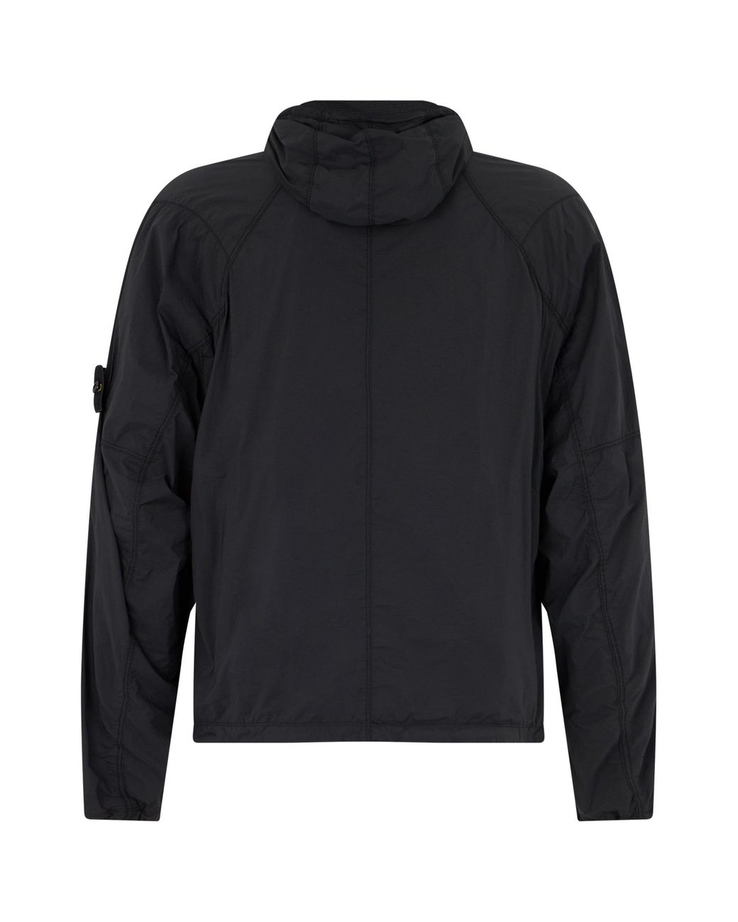 Stone Island Black Windbreaker for men