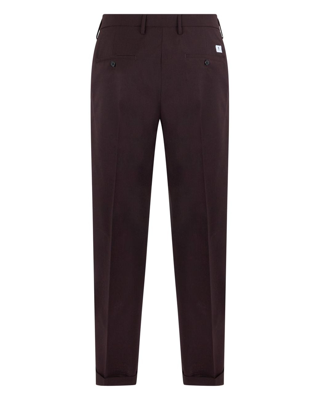Department 5 Blue Straight Wool Pants for men