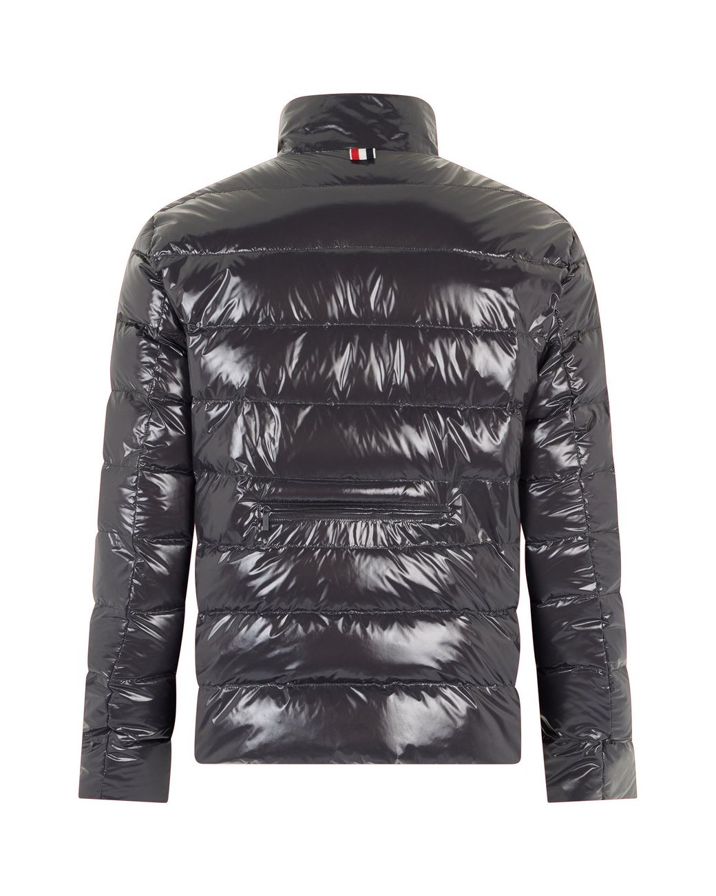 Thom Browne Gray Puffer Jacket Reversible Quilted Polyester Padded & Down for men