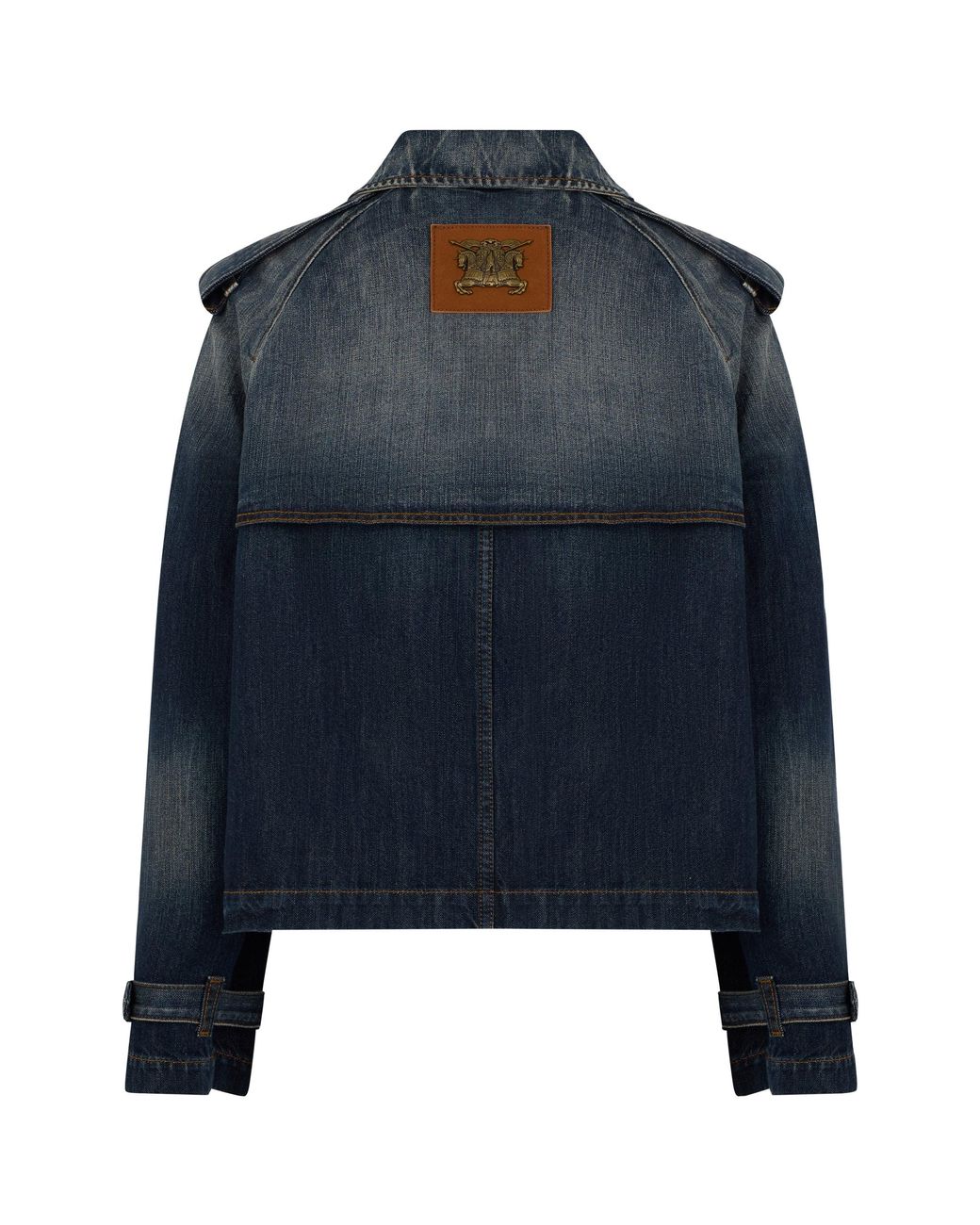 Burberry Blue Short Denim Jacket
