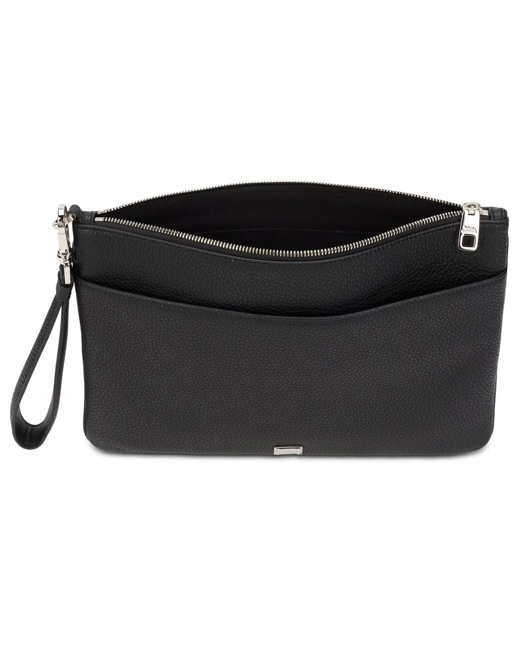 Dolce & Gabbana Black Leather Pouch for men