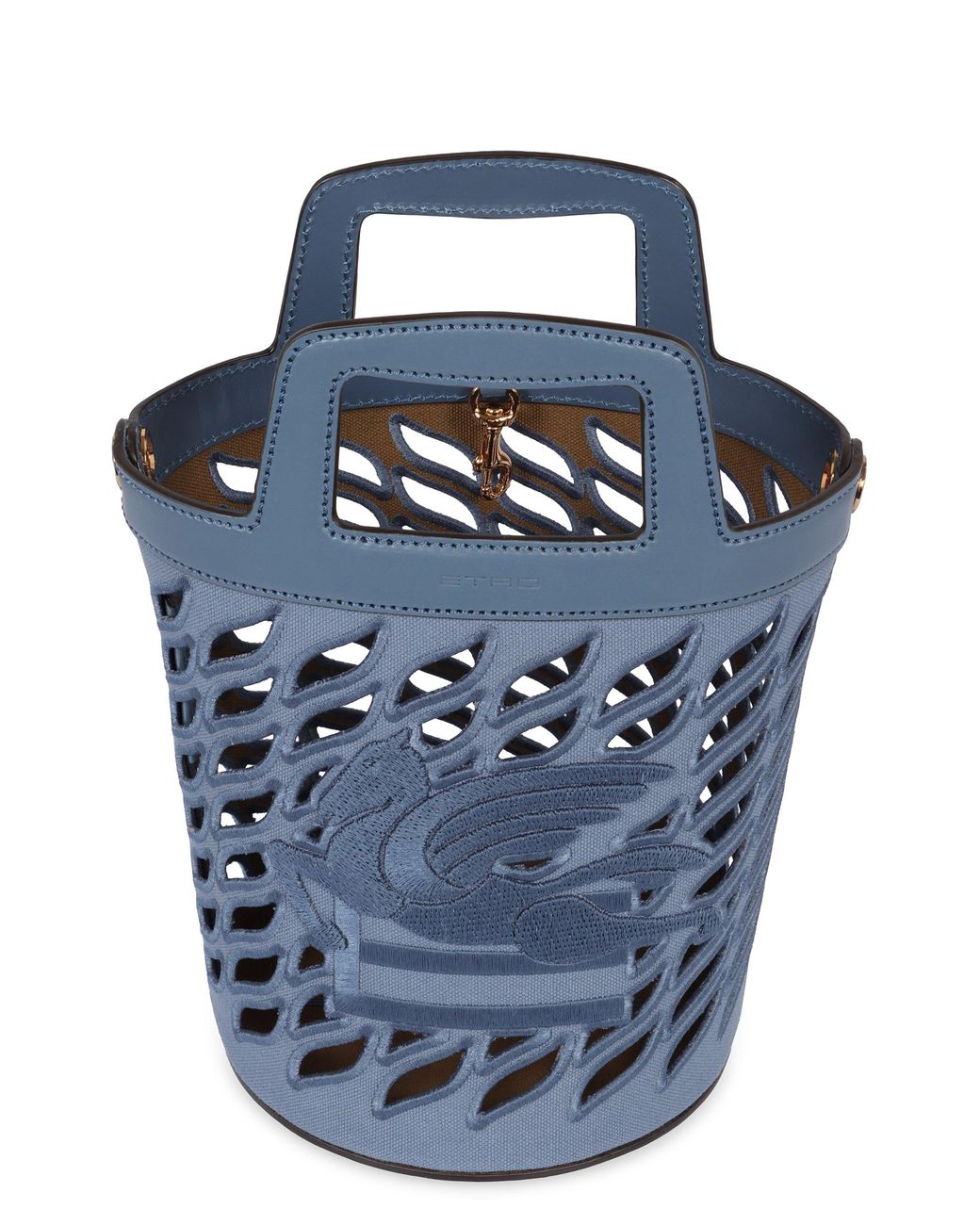 Etro Blue Coffa Bucket Bag