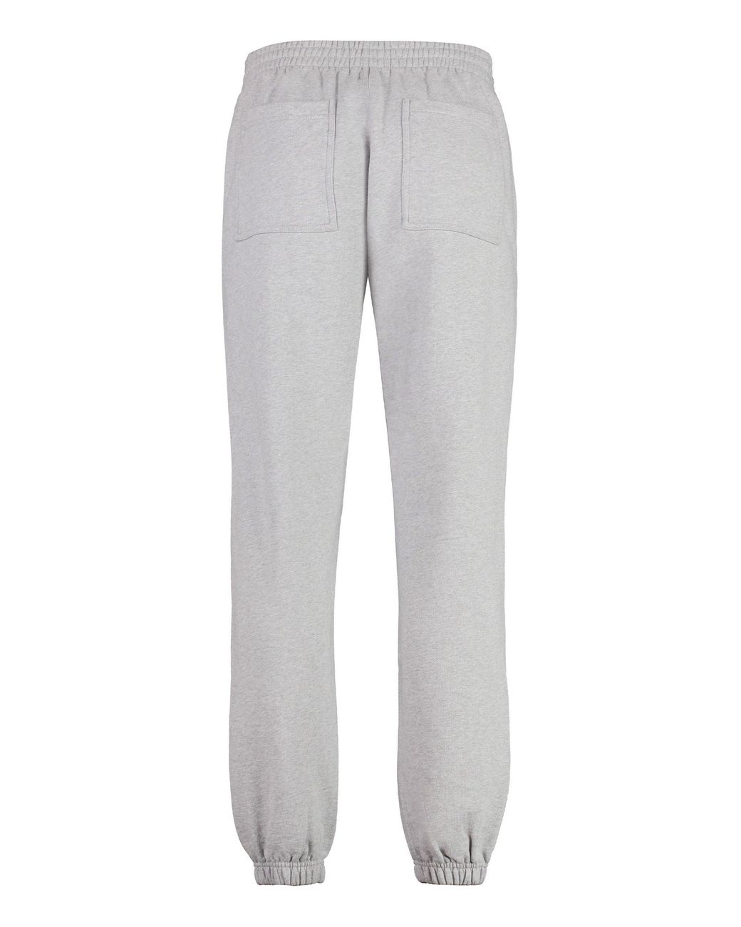 Represent Gray Logo Print Sweatpants for men