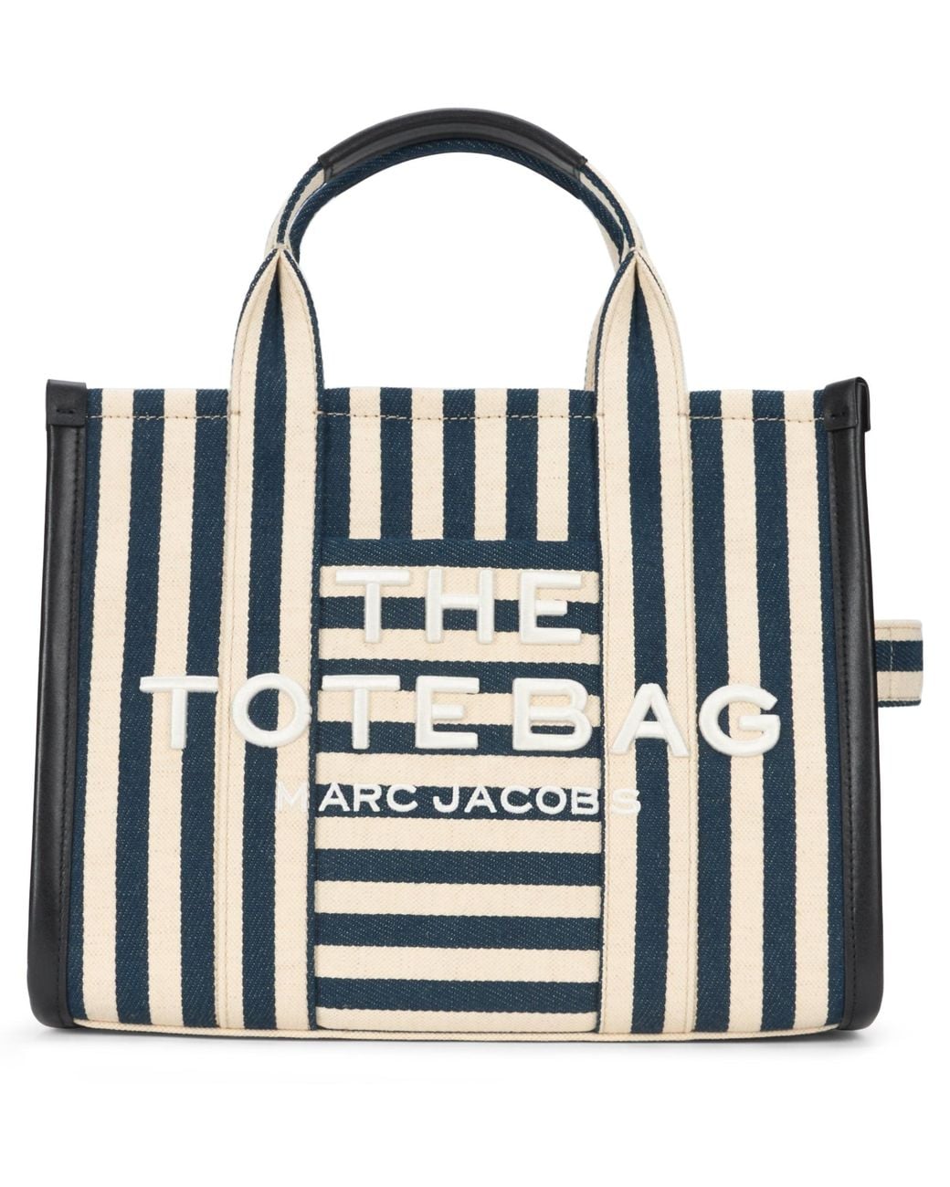 Marc Jacobs Blue Canvas Tote Bag
