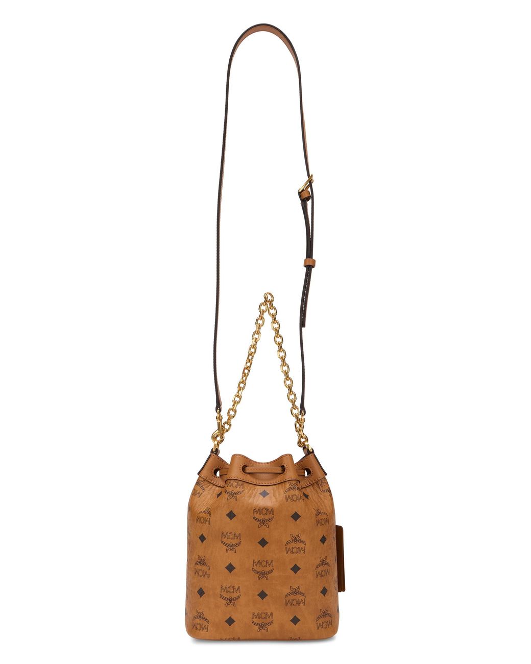 Borsa a secchiello Dessau di MCM in Brown