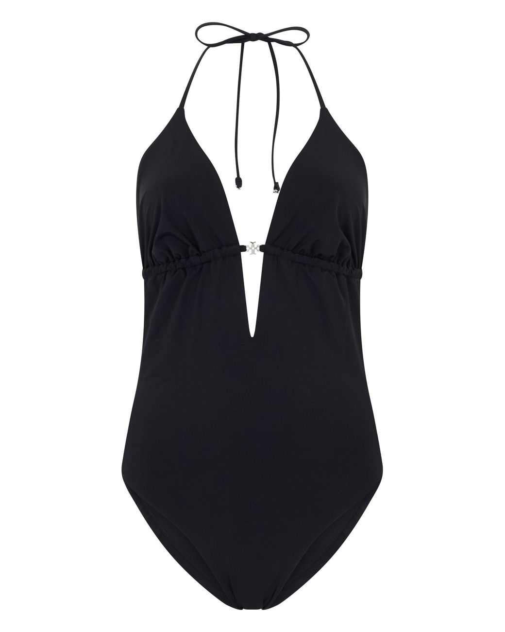 Tory Burch Blue One-Piece With American Collar
