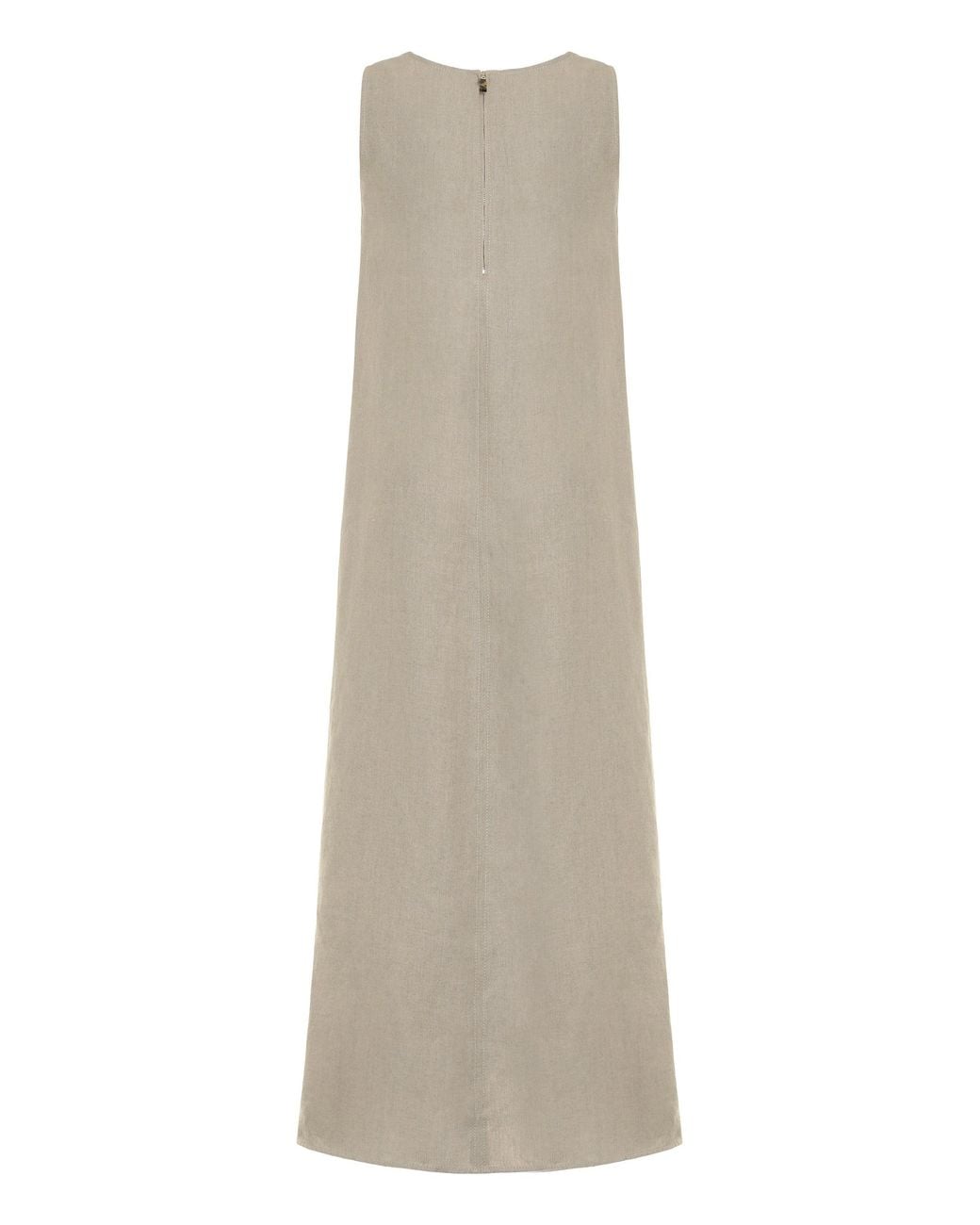 Max Mara Natural Simeone Linen Dress