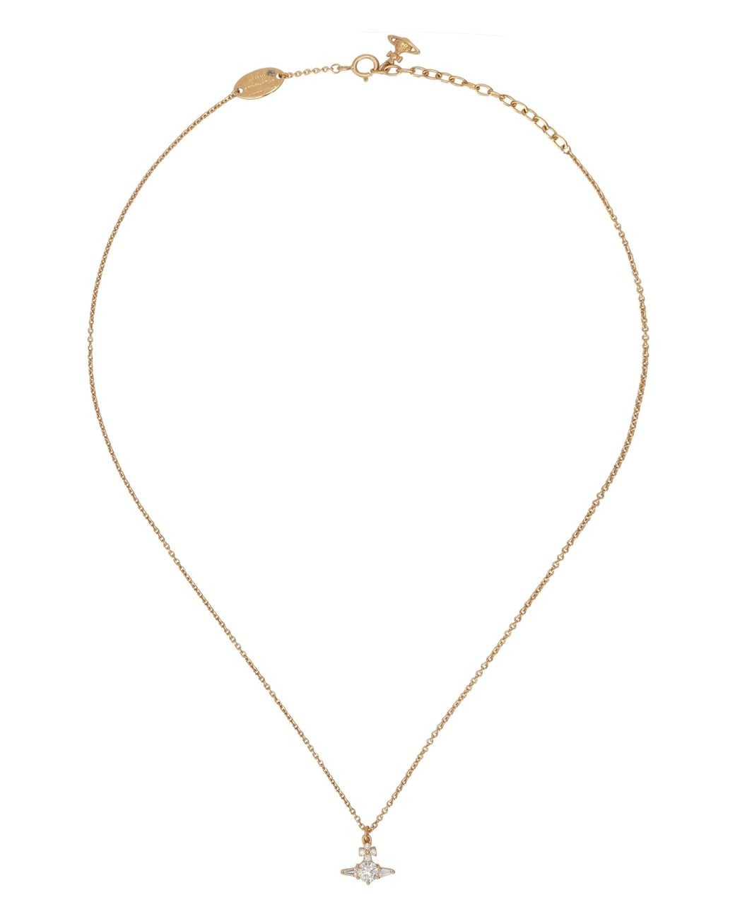 Vivienne Westwood Metallic Necklace With Pendant