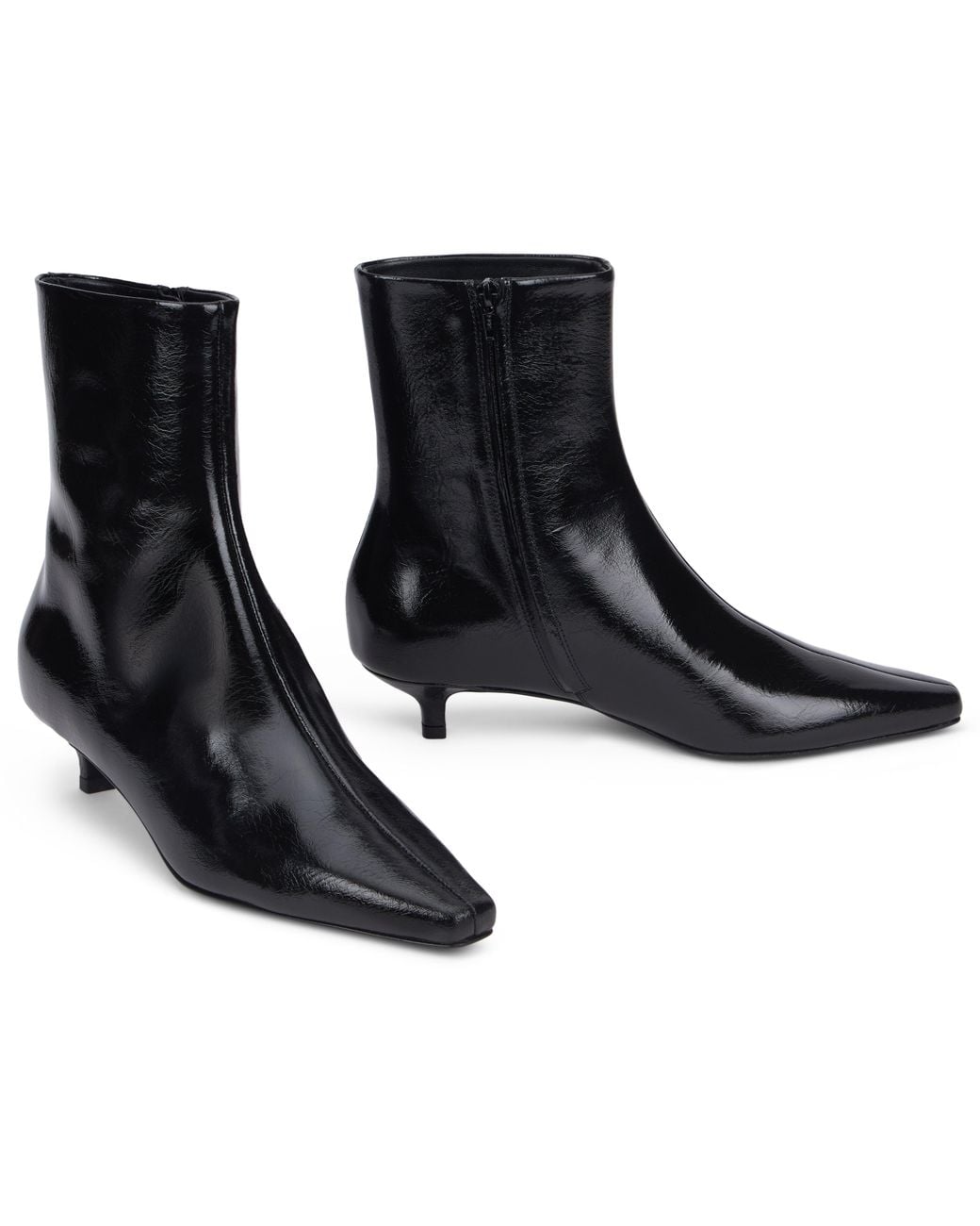 Totême Black Ankle Boot