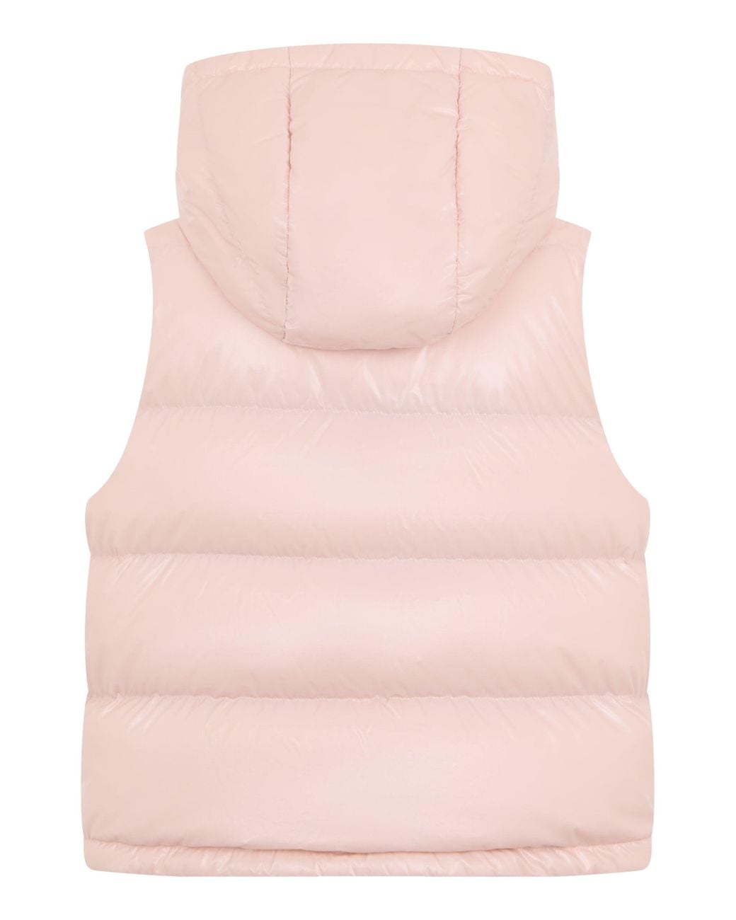 Moncler Pink Niverolle Padded Gilet With Hood